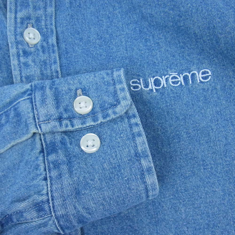 Supreme シュプリーム 20AW Classic Logo Denim Shirt クラシック ロゴ