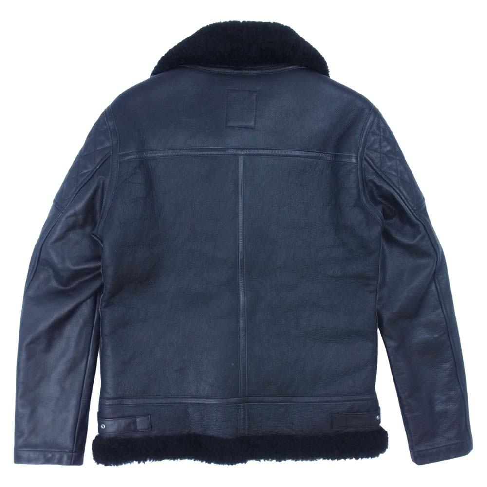 CRIMIE クライミー C1H5-JK01 B3 MOUTON LEATHER JACKET ムートン レザー ジャケット ブラック系 M【中古】