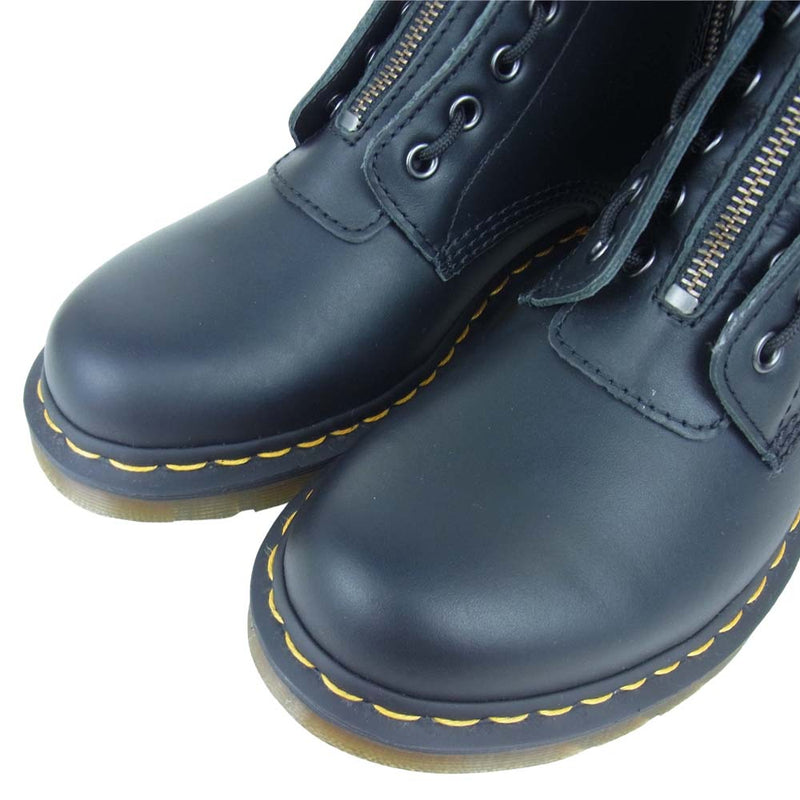 Dr.Martens ドクターマーチン 23863001 1460 PASCAL FRNT ZIP パスカル フロント ジップ 8ホール ブーツ  ブラック系 UK 7【新古品】【未使用】【中古】