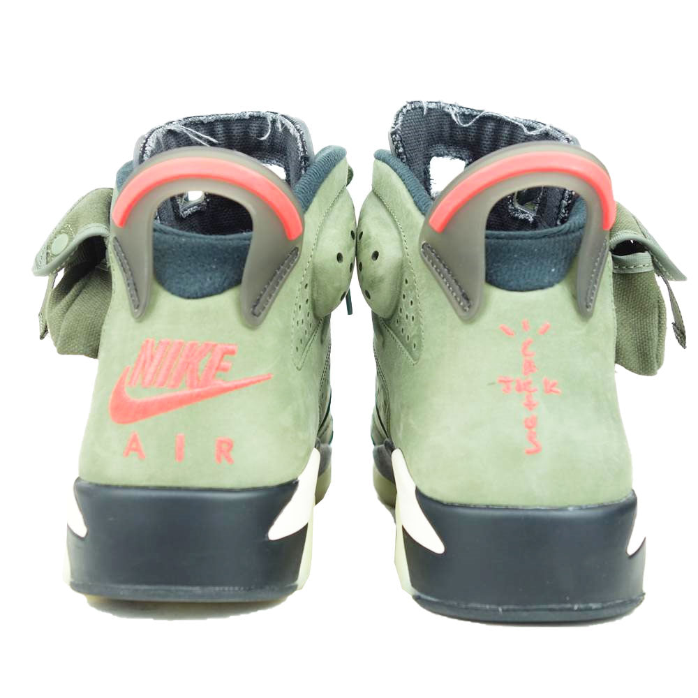 ナイキ NIKE Travis Scott Air Jordan 6 Retro Medium Olive エア