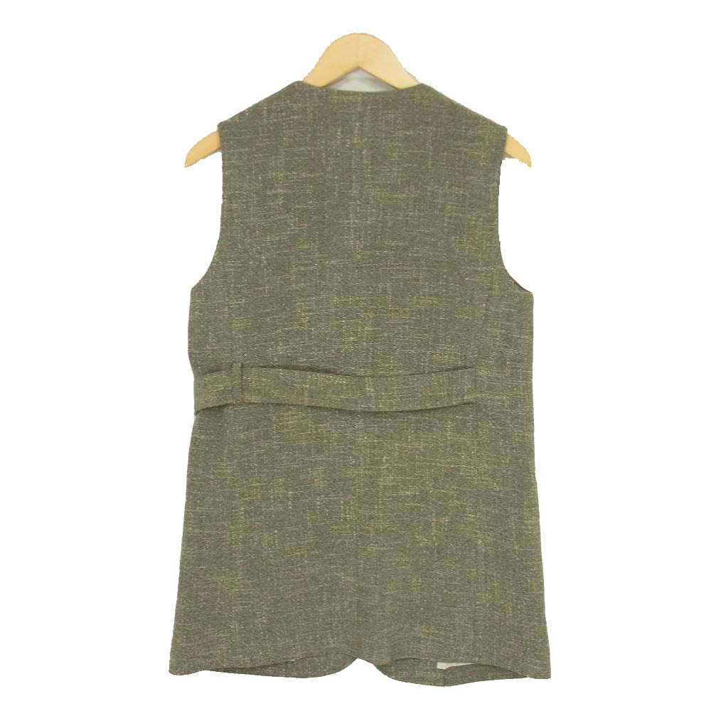 未使用 21AW イエナ Monotone ジレ Tweed ツイード