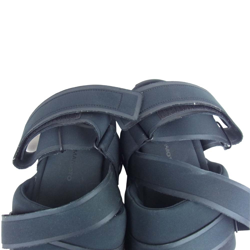 Yohji Yamamoto ヨウジヤマモト 20SS EH1742 Y-3 ワイスリー SANDAL サンダル ブラック系 26.5cm【中古】