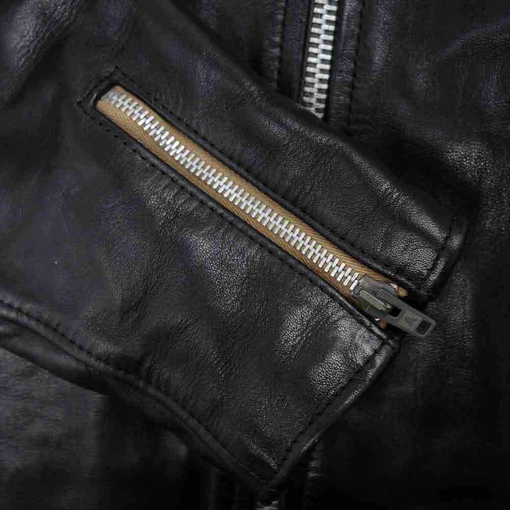 ADDICT CLOTHES アディクトクローズ AD-01 HORSEHIDE CENTER ZIP