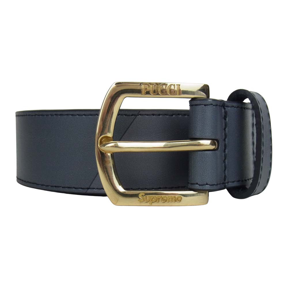 Supreme Emilio Pucci Belt Black S/M