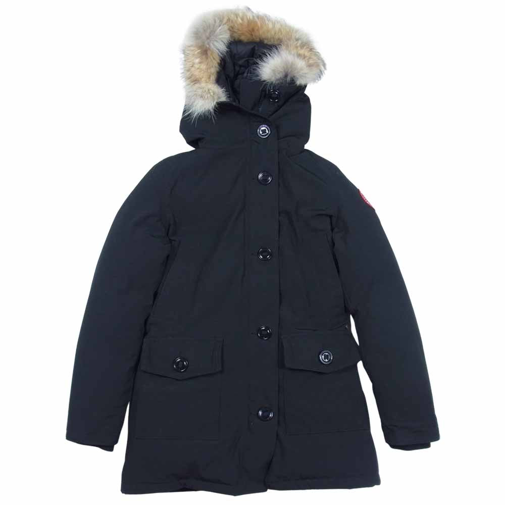 CANADA GOOSE カナダグース 2603JL R 国内正規 グリフィン BRONTE PARKA ブロンテ パーカ ダウン ジャケット  ブラック系 S【中古】