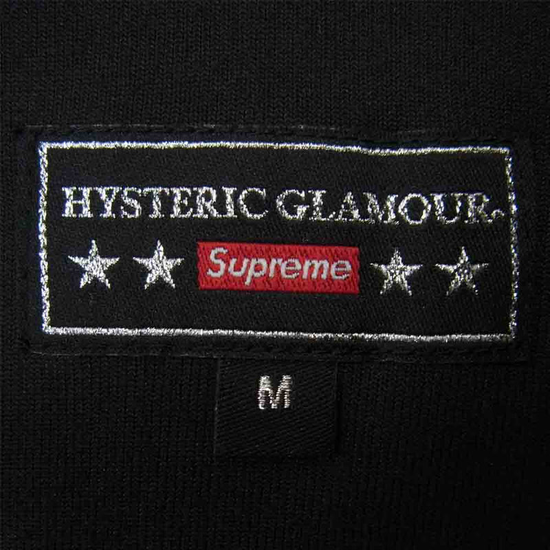 ３色人気コラボ Supreme HYSTERIC GLAMOUR Velour Track Jacket