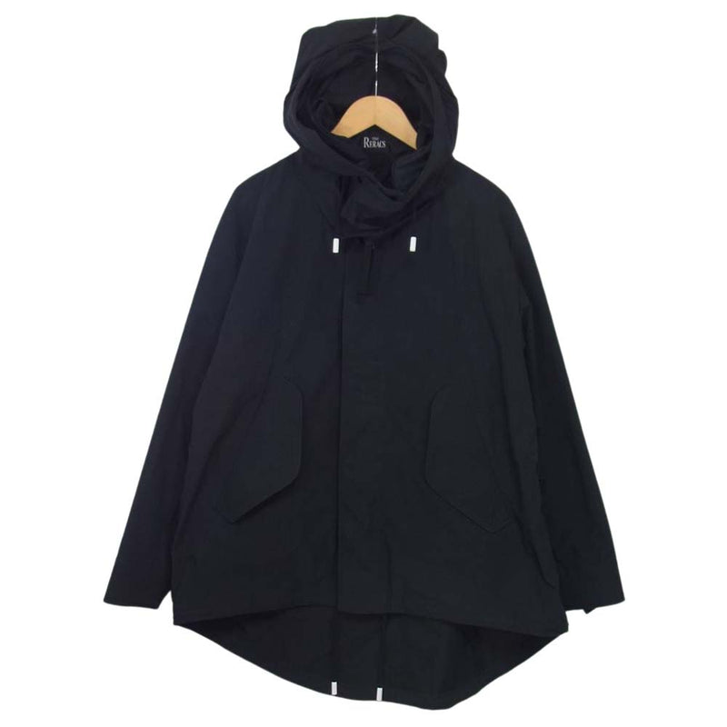 THE RERACS ザリラクス 19SS-RECT-200-2-J SHORT MODS COAT ショート モッズ コート ブラック系 48【中古】