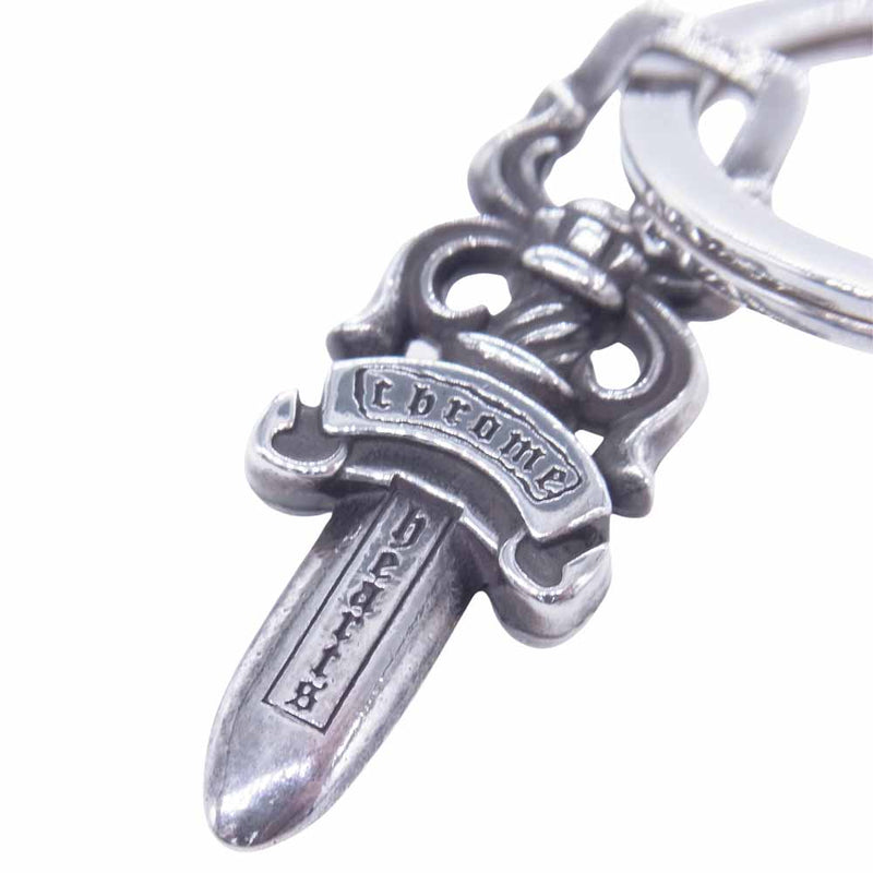 CHROME HEARTS クロムハーツ（原本有） #5 ダガー キーリング キーホルダー【中古】