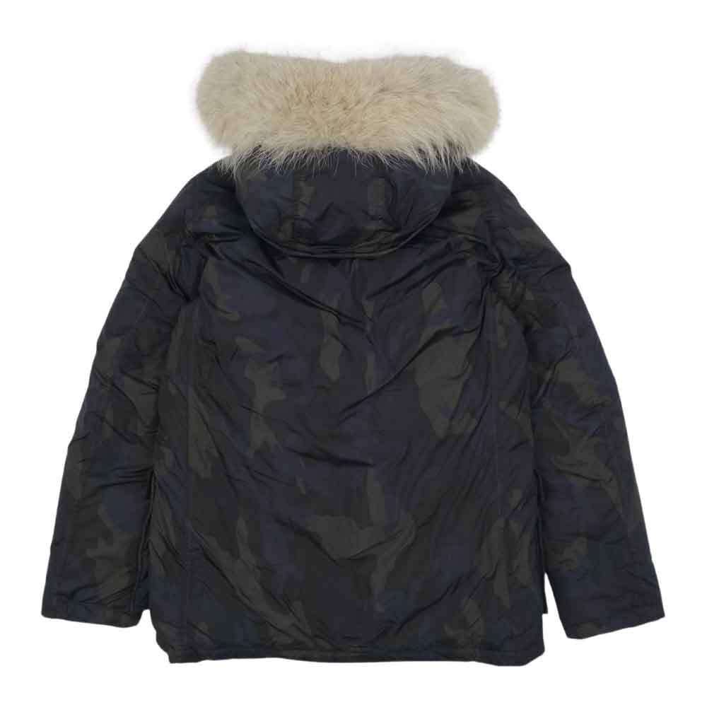 ダウンジャケット レア WoolRich ウールリッチ 迷彩 カモ柄 アーク