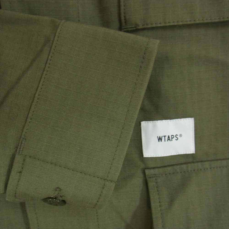 WTAPS ダブルタップス 202WVDT-SHM01 JUNGLE LS/NYCO RIPSTOP CORDURA