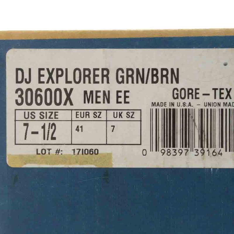 Danner ダナー 30600X USA製 白タグ EXPLORER エクスプローラー デッド