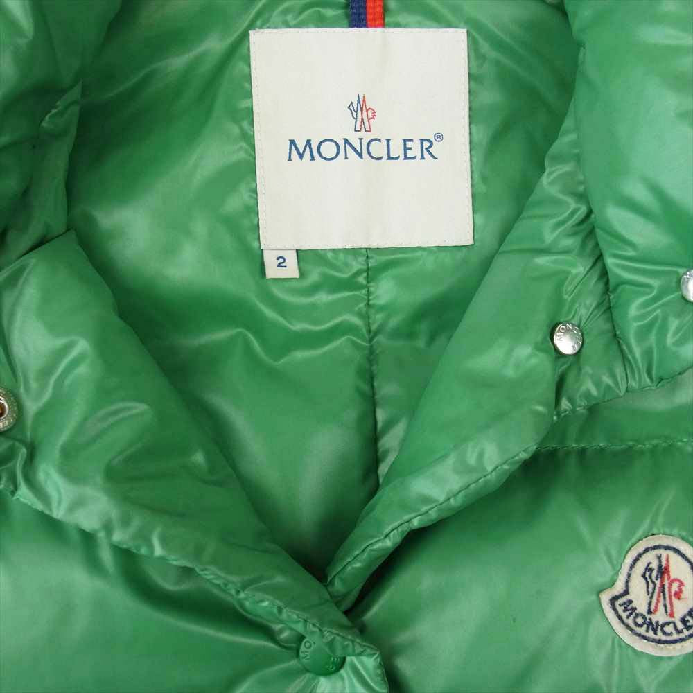 MONCLER モンクレール 48342/50/68950 国内正規品 GHANA ガーナ ダウン ベスト グリーン系 2【中古】