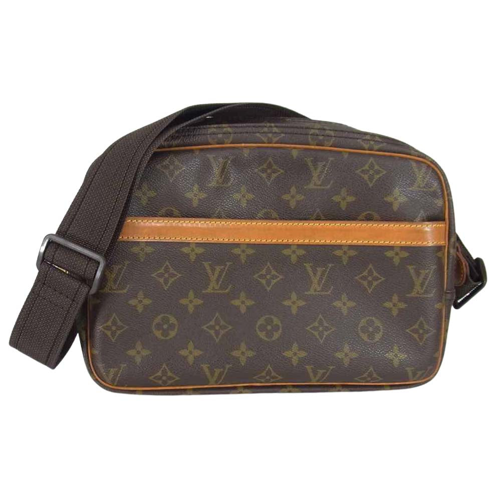 LOUIS VUITTON ルイ・ヴィトン M45254 モノグラム リポーターPM ダーク