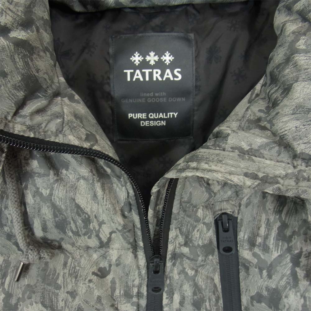 TATRAS タトラス ダウンベスト カモフラ 迷彩 カーキ 03 【 新品