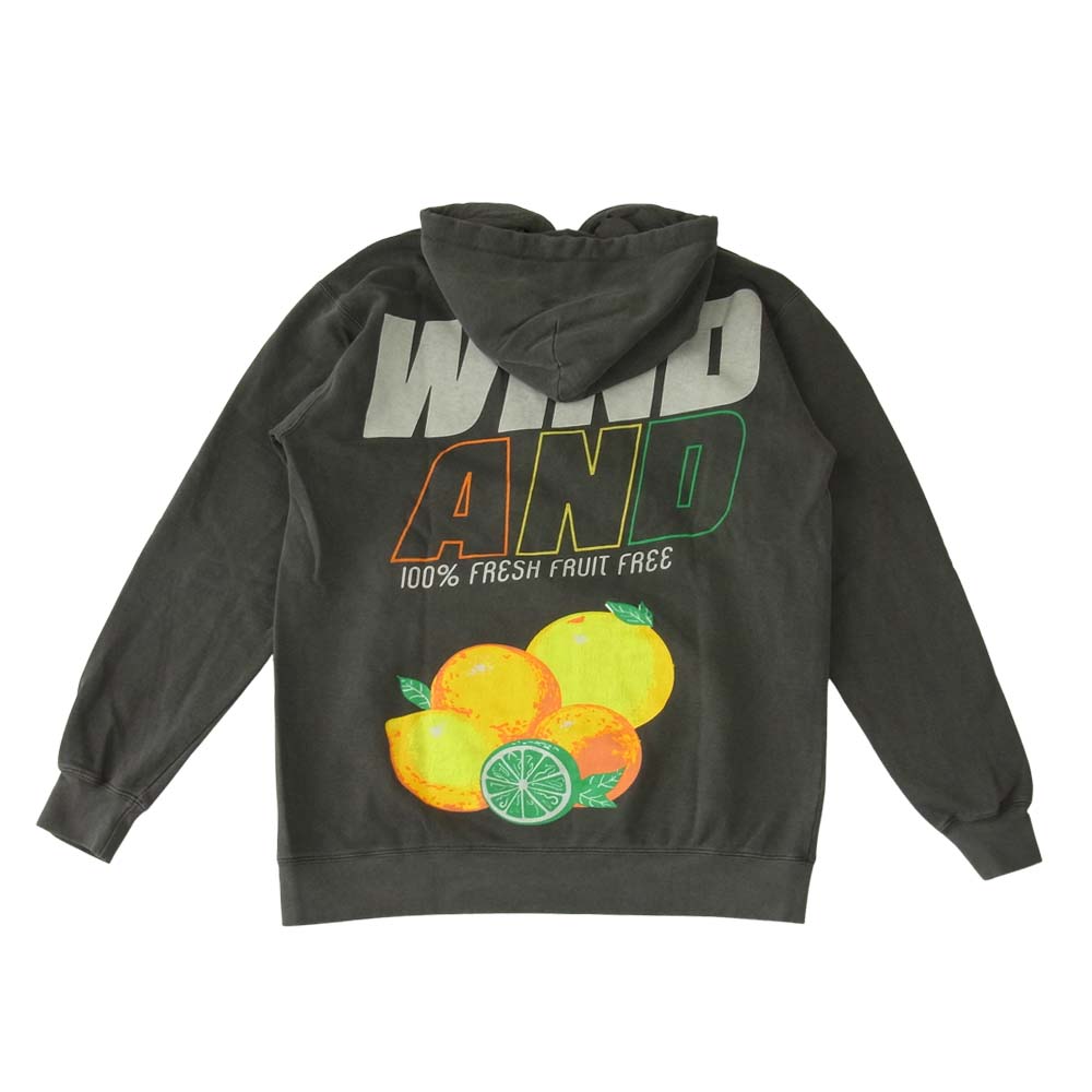 WIND AND SEA ウィンダンシー 21SS WDS-21S-TPS-03 HOODIE Charcoal