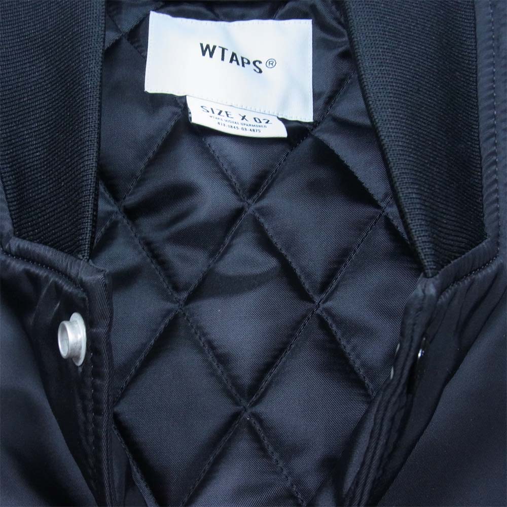 WTAPS ダブルタップス 21AW 212TQDT-JKM01 TEAM JACKET NYLON. TWILL