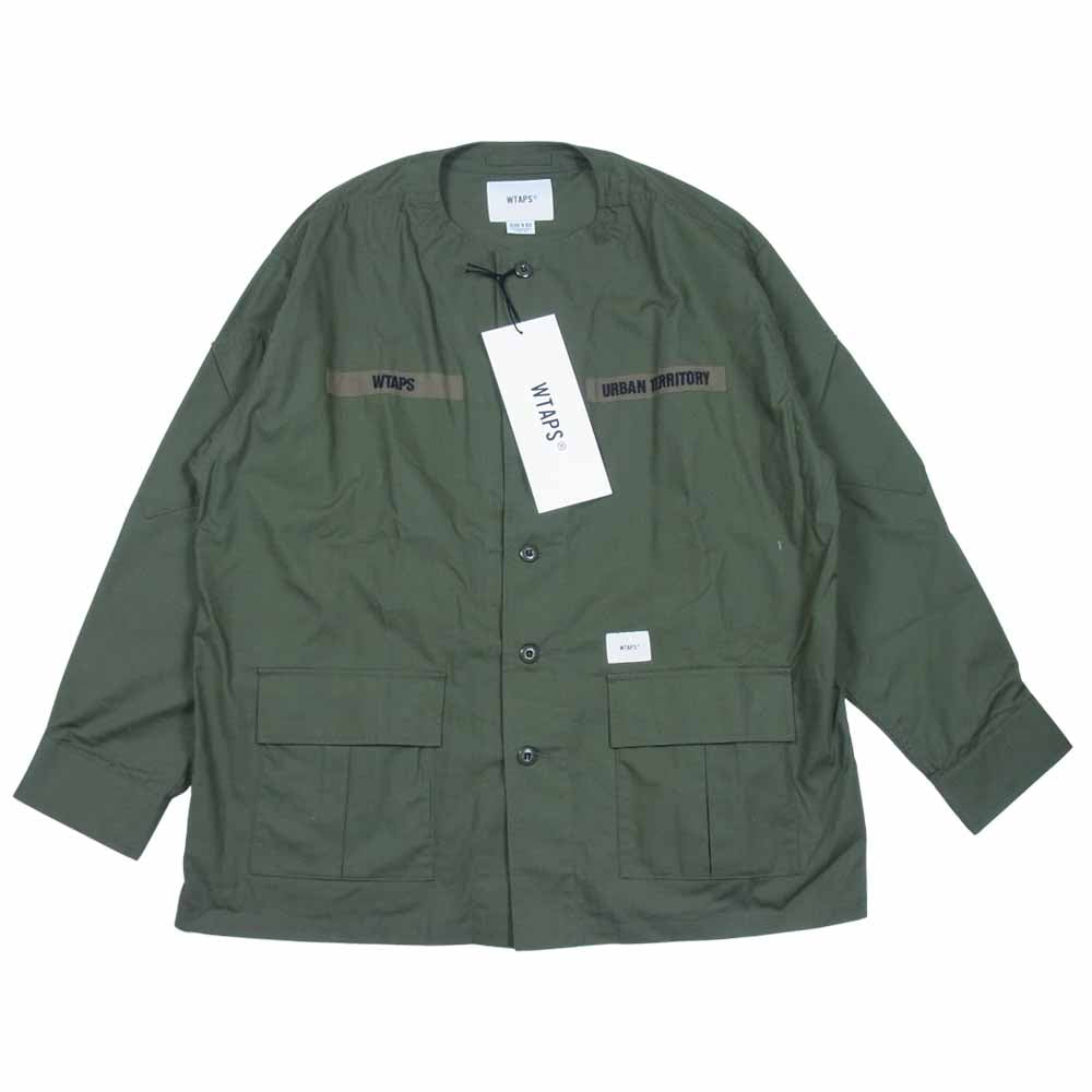 WTAPS ダブルタップス 211WVDT-SHM06 21SS SCOUT LS / COTTON RIPSTOP