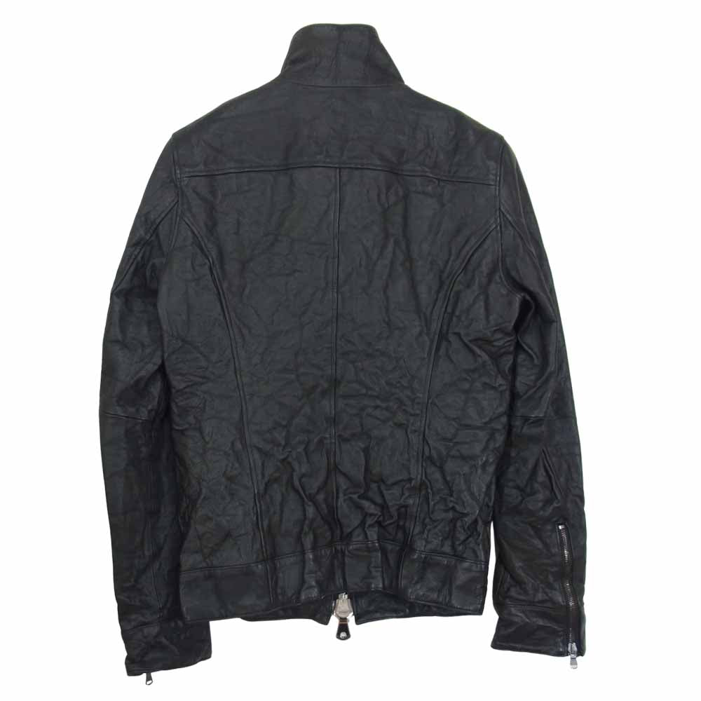 Junhashimoto ジュンハシモト BIG ZIP INNER RIDERS レザー ジャケット 