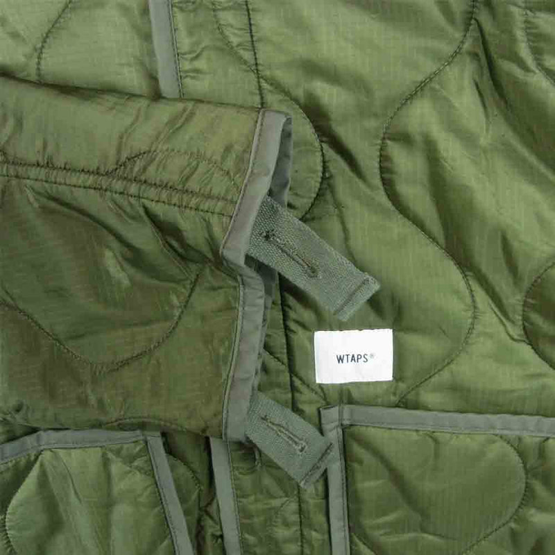 WTAPS ダブルタップス 19AW 192BRDT-JKM05 WLJ JACKET ライナー キルティング ジャケット カーキ系  01【美品】【中古】