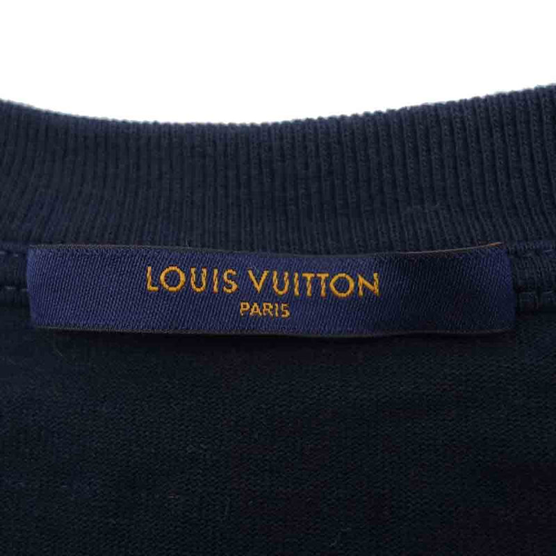 国産】 Louis カラー LVフラワーエンブロイダリーT Vuitton（ルイ