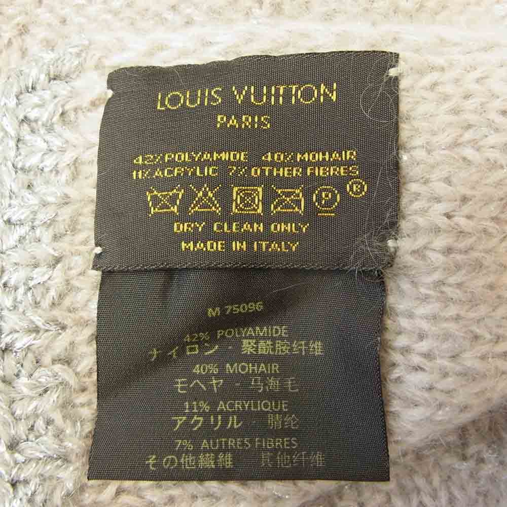 ルイヴィトン LOUIS VUITTON マフラー エシャルプ ウィンター サン