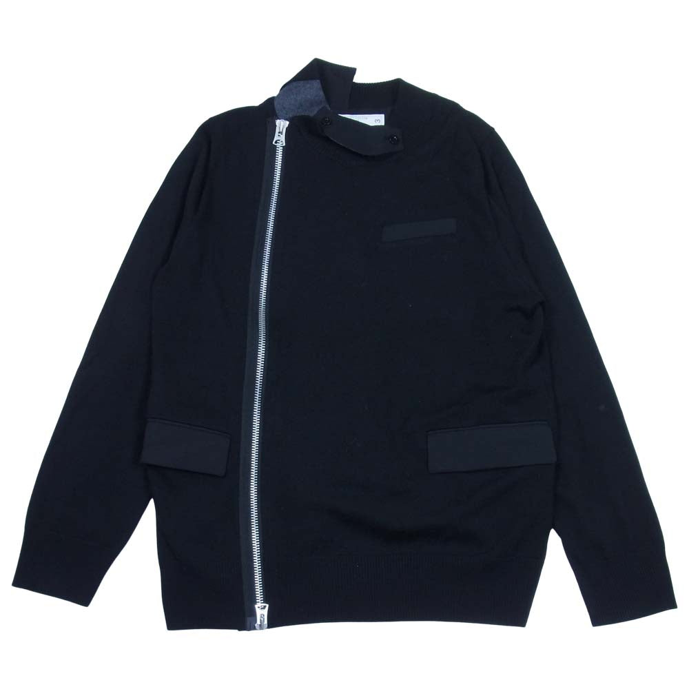 Sacai サカイ 21-25553M WOOL KNIT X SUITING JACKET ウール ニット