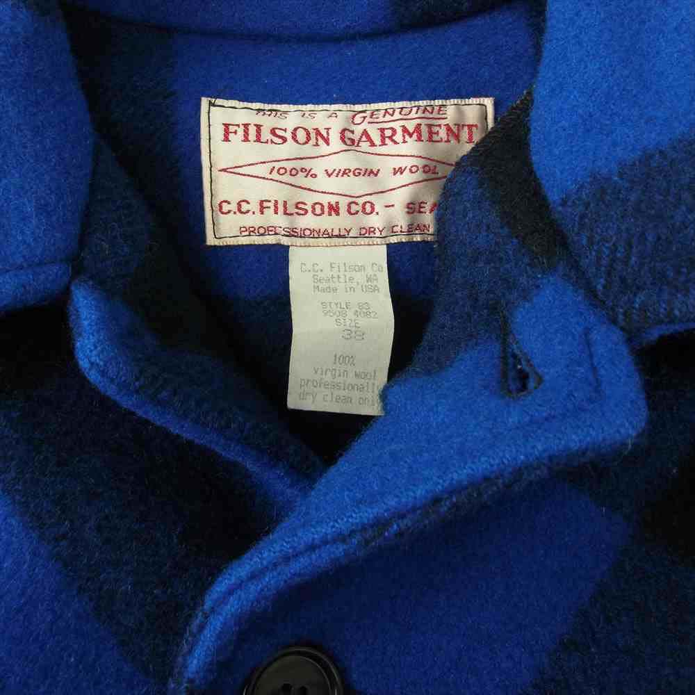 FILSON フィルソン USA製 Double Mackinaw Cruiser Jacket ダブル