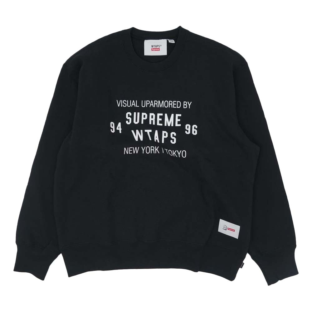 Supreme WTAPS Crewneck Black XL ダブルタップス | angeloawards.com