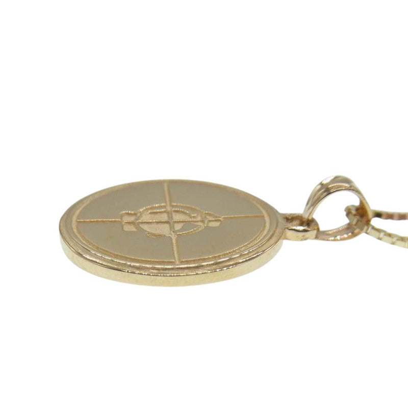 Supreme シュプリーム × UNDERCOVER Public Enemy 18SS 14K Gold Pendant アンダーカバー  パブリックエネミー ネックレス【中古】