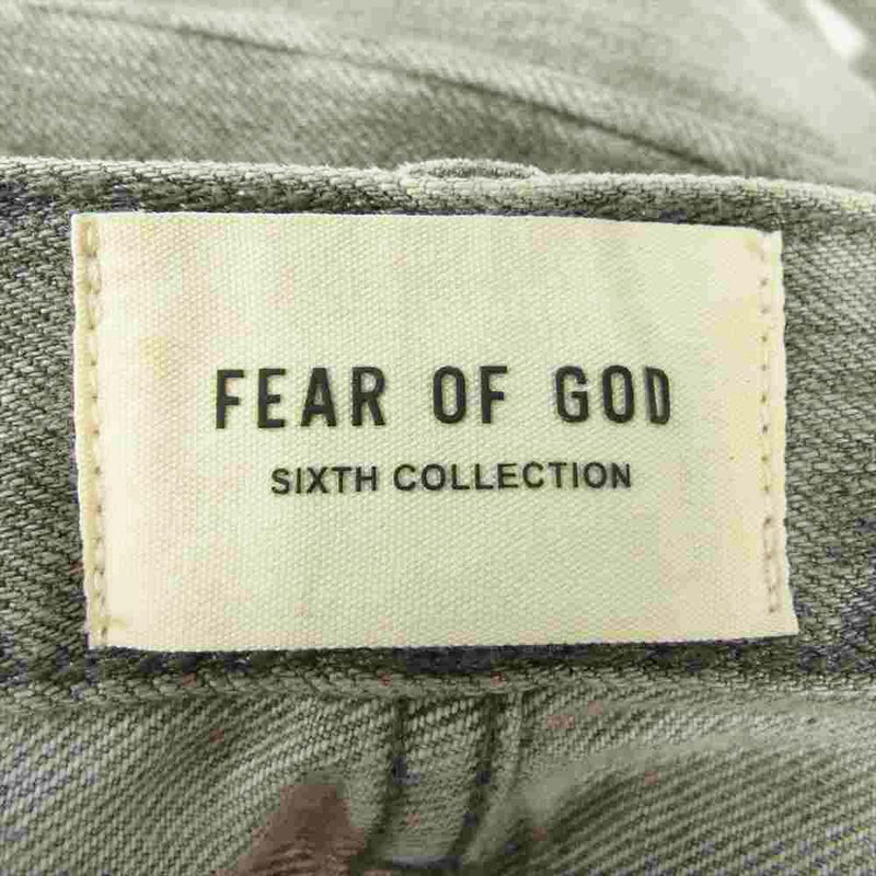 FEAR OF GOD フィアオブゴッド 6TH SIXTH COLLECTION DENIM ボタン