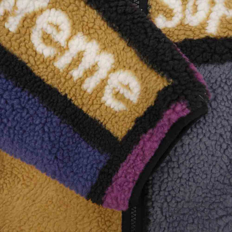 SUPREME シュプリーム 20AW Reversible Colorblocked Fleece Jacket