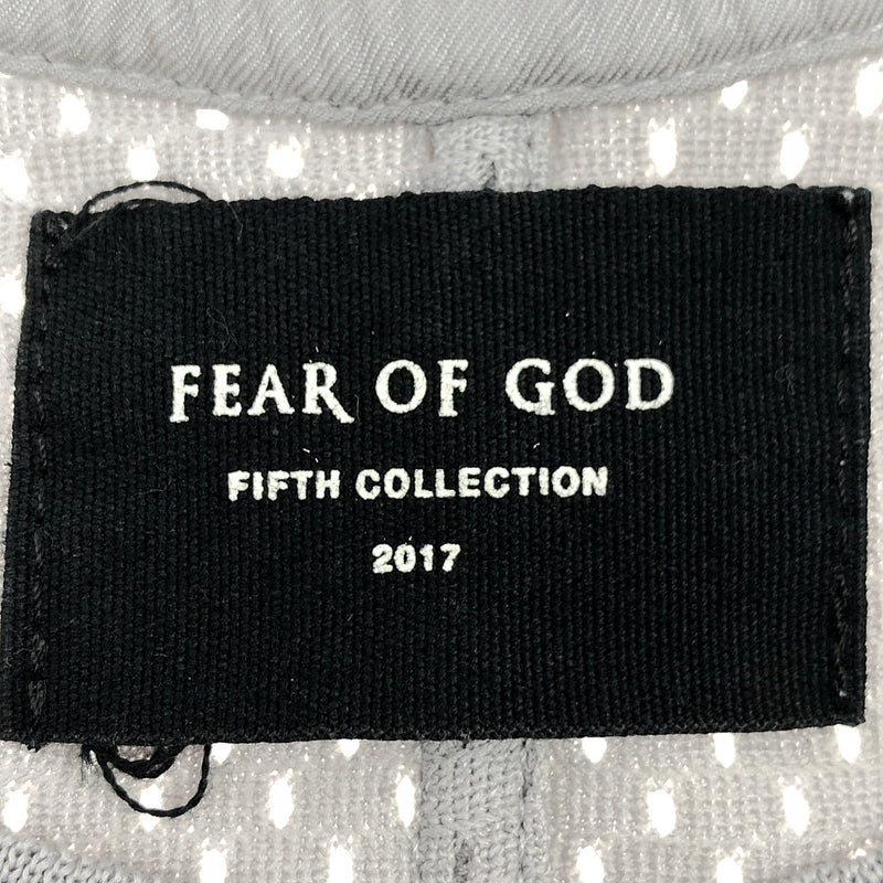 fear of god fifth メッシュ ベースボール シャツ M sedidik.com.my