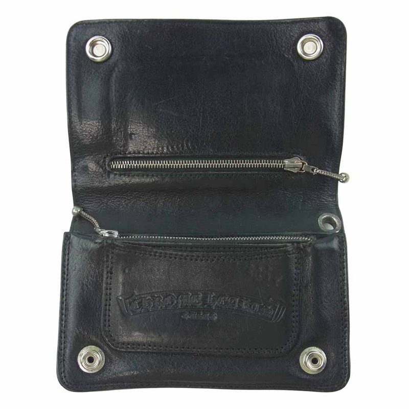 CHROME HEARTS クロムハーツ（原本無） 2ZIP WALLET クロスボール