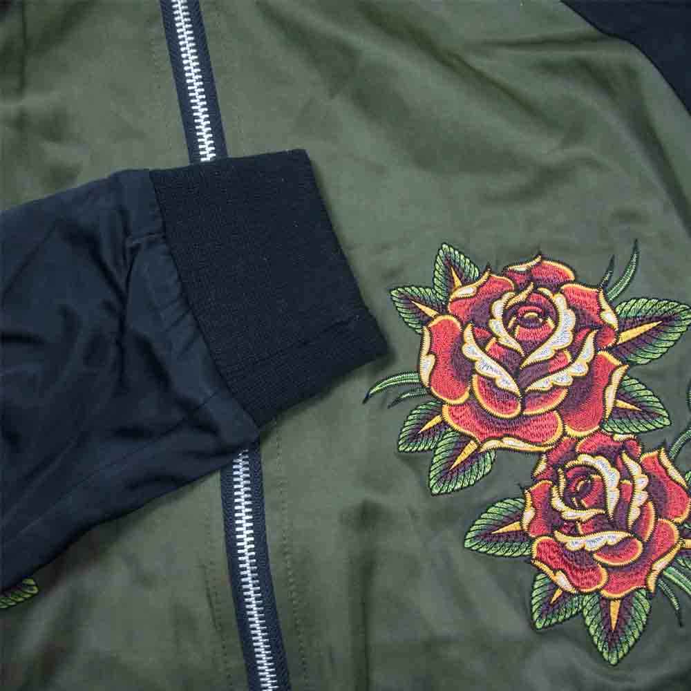 CRIMIE クライミー マリア 薔薇 刺繍 スーベニアジャケット XLサイズ-