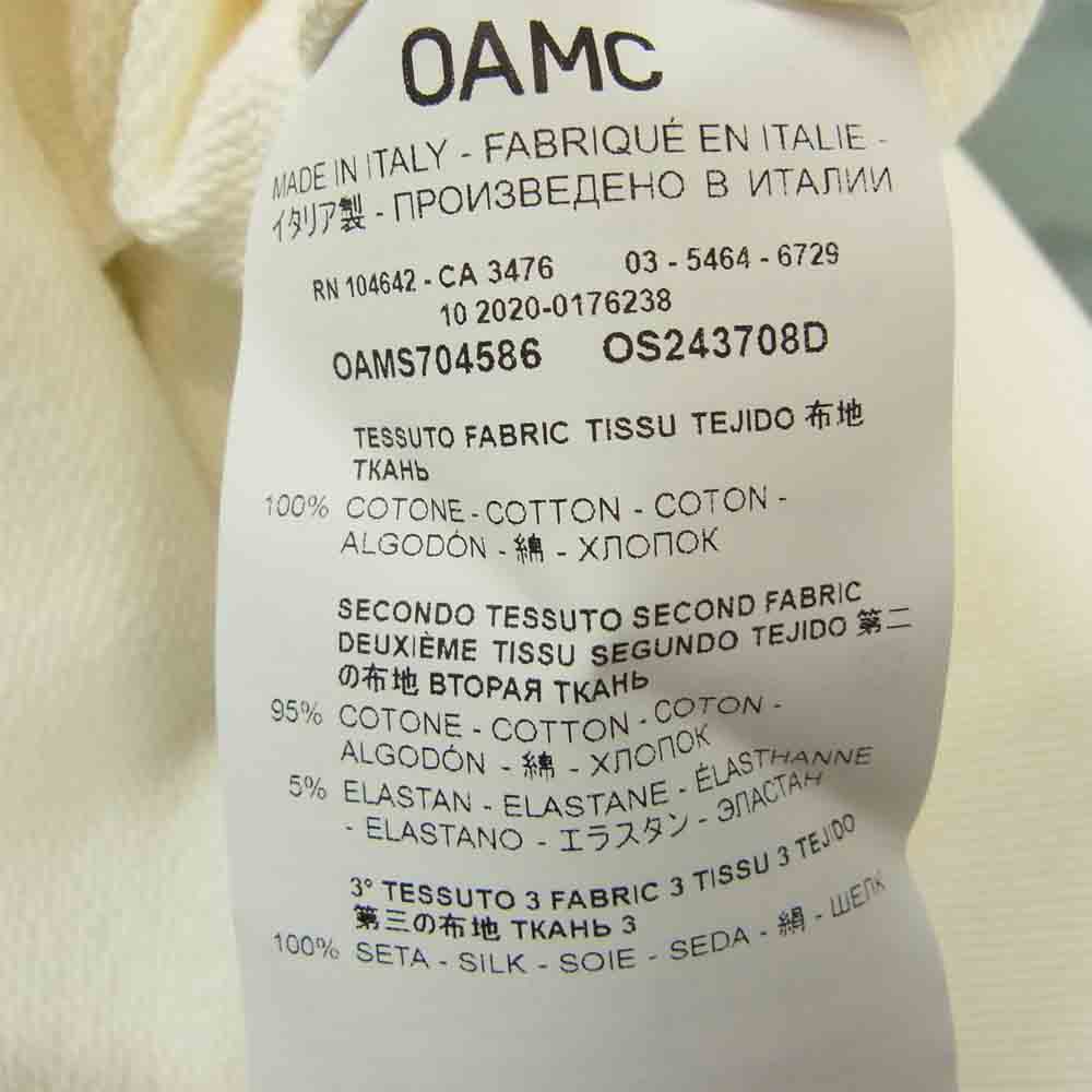 OAMC（オーエーエムシー）バックパッチ Outline Hoodie | www