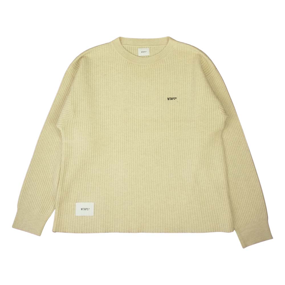 お得】 wtaps 19aw WAFFLE / SWEATER. WOOL Tシャツ/カットソー(七分