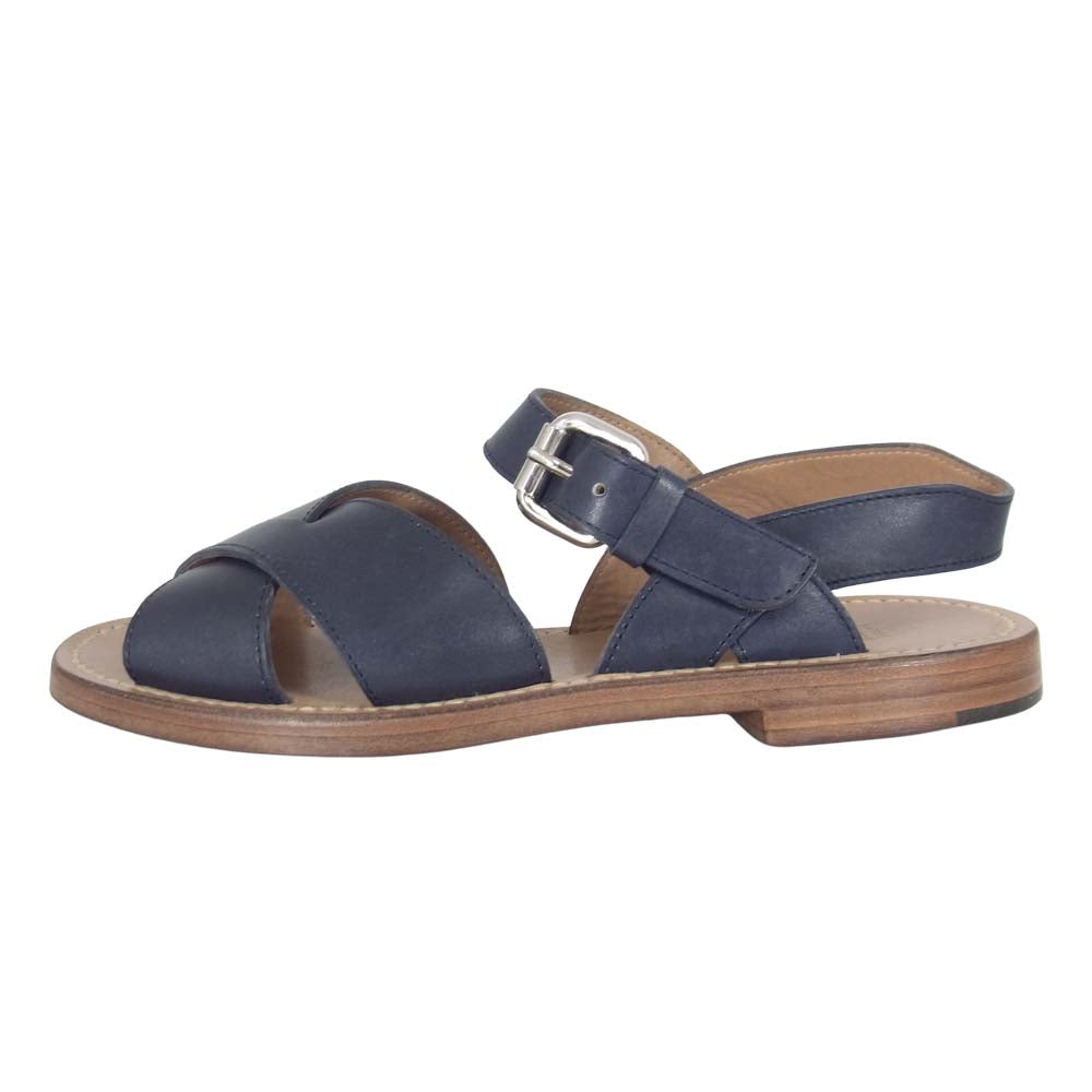 シルバー金具 36 MARGARET HOWELL FLAT SANDAL サンダル - 通販 - www