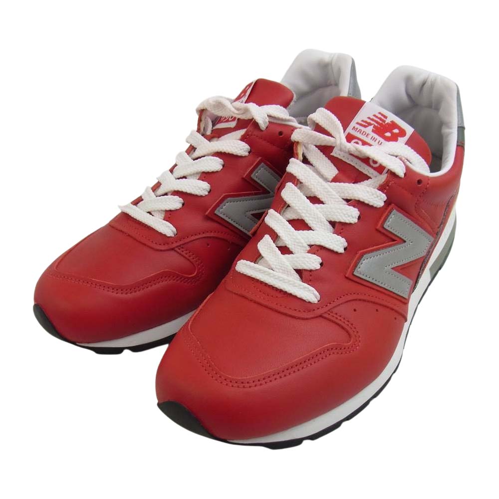 ストレッチドビー New Balance M996NCA レディース USA製 レザー 国内