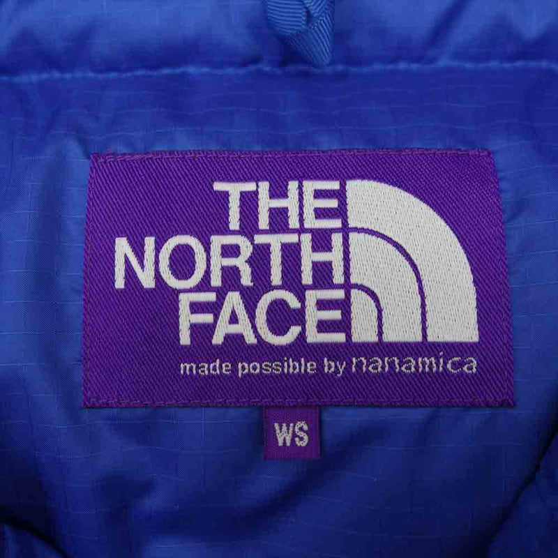 THE NORTH FACE ノースフェイス ND2869N PURPLE LABEL パープルレーベル Polyester Ripstop  Sierra Parka ポリエステル リップストップ シエラ パーカ ブルー系 WS【中古】