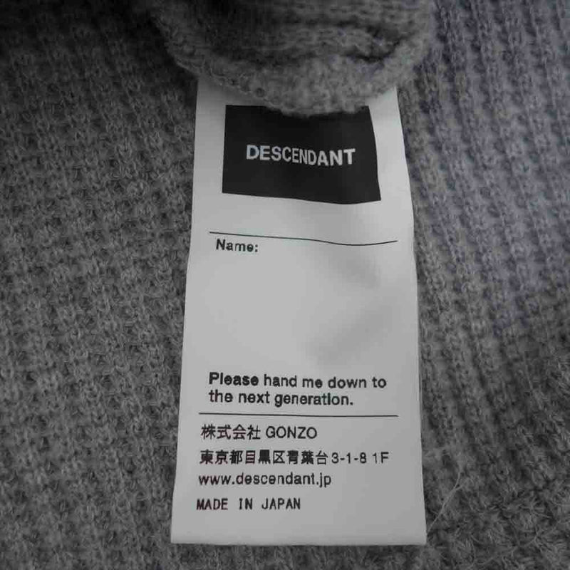 DESCENDANT - 22ss 未使用 ディセンダント ロングスリーブ Tシャツ