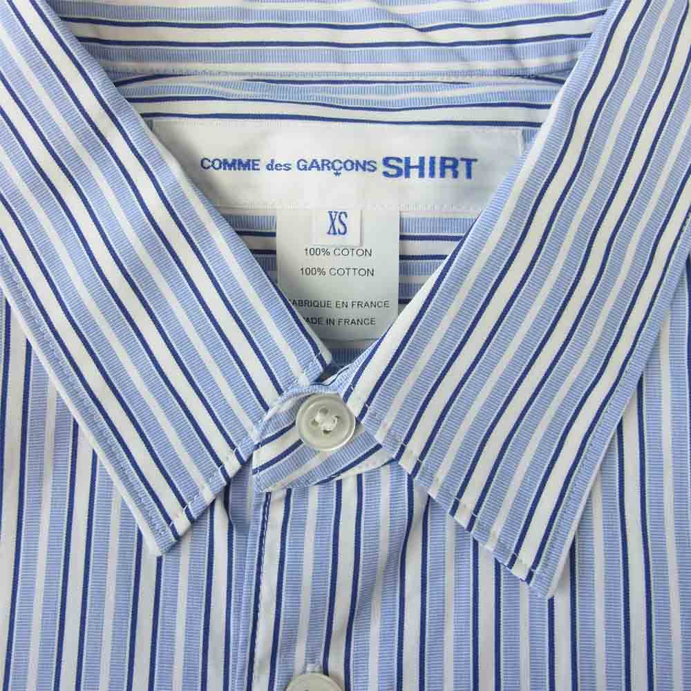 COMME des GARCONS SHIRT ワイドストライプシャツ