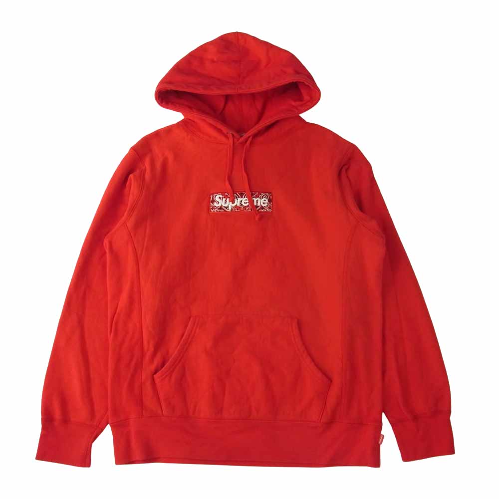 Supreme シュプリーム Bandana Box Logo Hooded Sweatshirt バンダナ