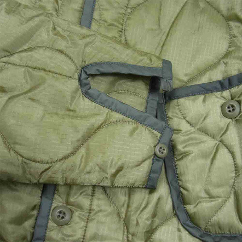 DESCENDANT ディセンダント 19AW 192BRDS-JKM01S REMNANTS QUILTING JACKET レムナント  キルティング ジャケット OLIVEDRAB 2【新古品】【未使用】【中古】