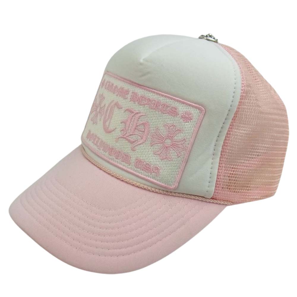 CHROME HEARTS クロムハーツ（原本無） TRUCKER CAP パッチ クロス