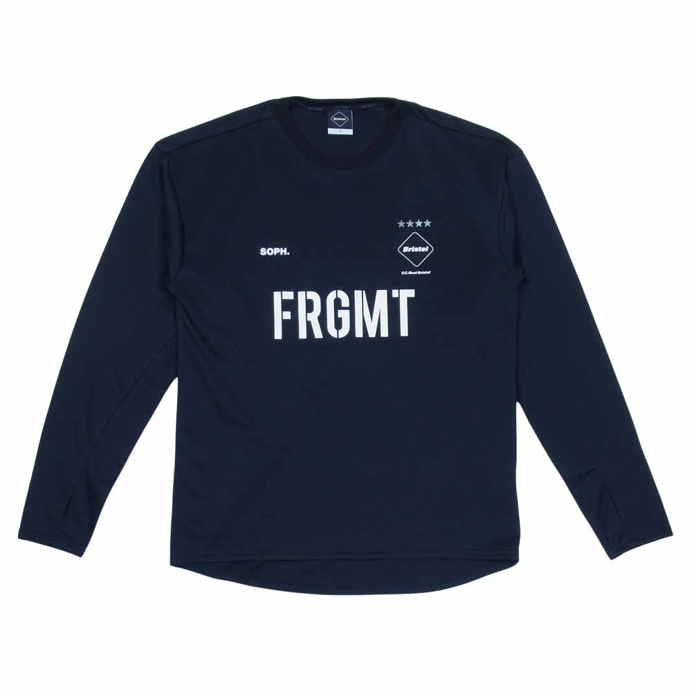 フラグメント FCRB L/S TRAINING TOP SPONSORED BY FRGMT FC REAL