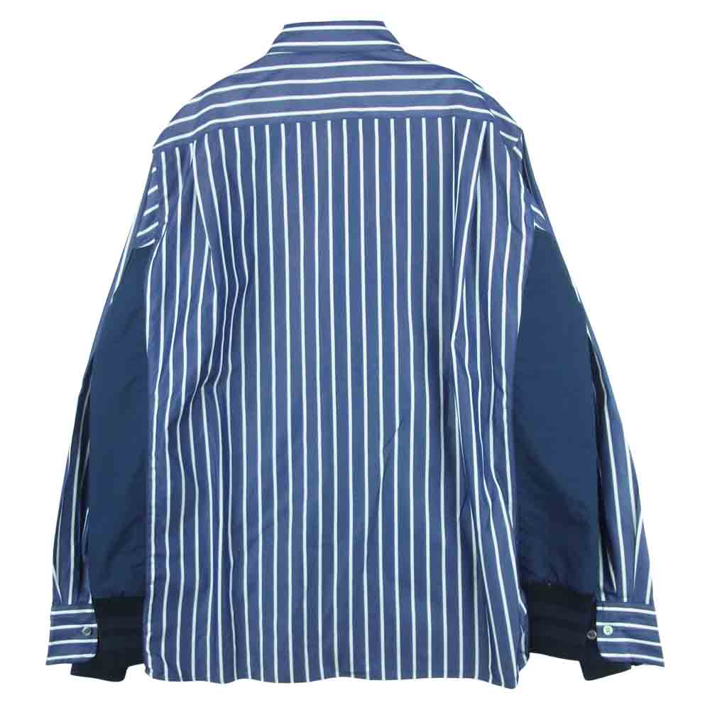 sacai 21AW Cotton Poplin Shirt www.i-verve.com