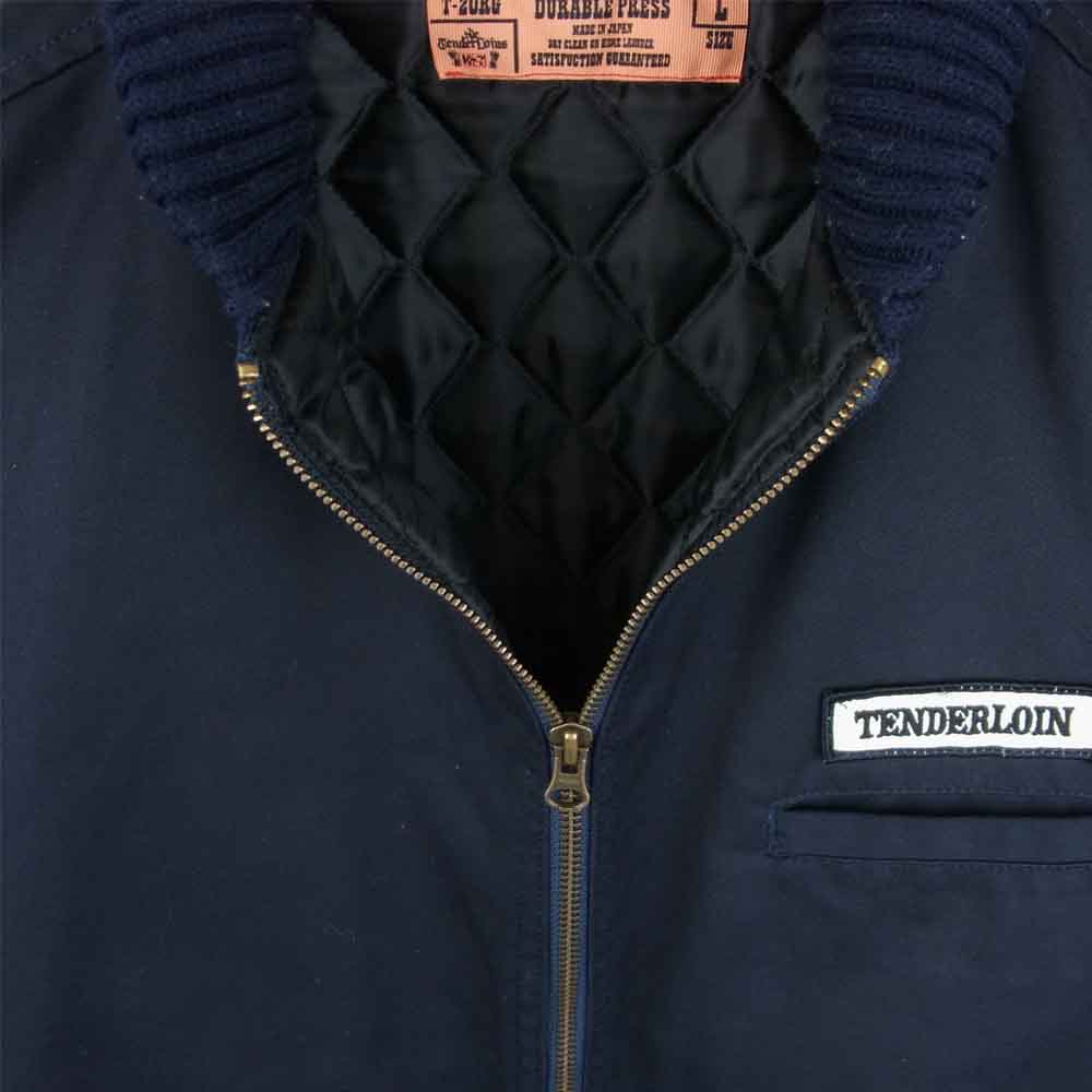 TENDERLOIN テンダーロイン T-WORK JKT 裏地キルティング ロゴワッペン