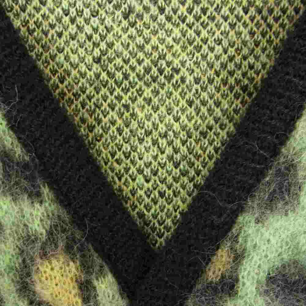 WACKO MARIA ワコマリア 21AW LEOPARD MOHAIR CARDIGAN TYPE-1