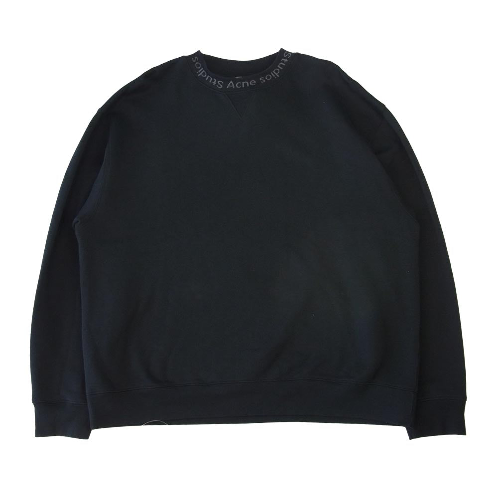 ACNE STUDIOS アクネストゥディオズ FLOGHO SWEAT SHIRTS リブ ロゴ