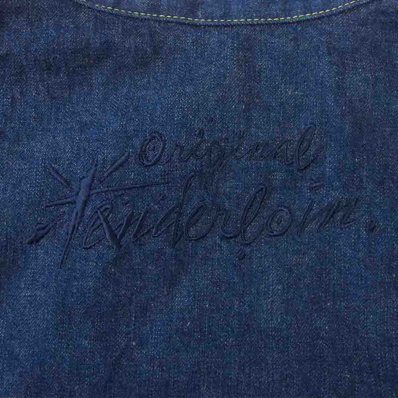 TENDERLOIN テンダーロイン t-stand sht denim one wash スタンドカラー デニム シャツ インディゴブルー系  M【新古品】【未使用】【中古】